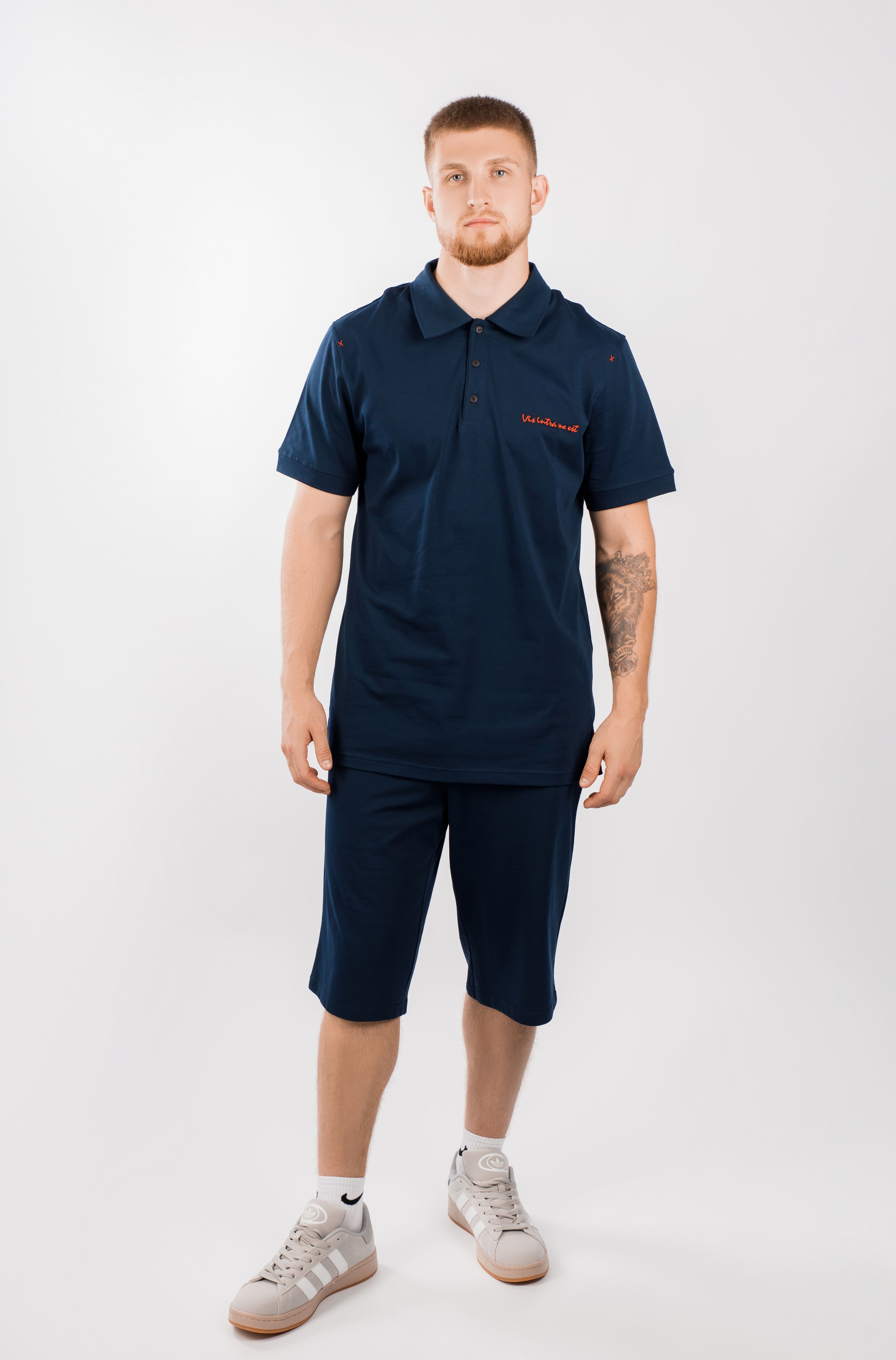 картинка Комплект мужской "Поль" (синий) от магазина Одежда+