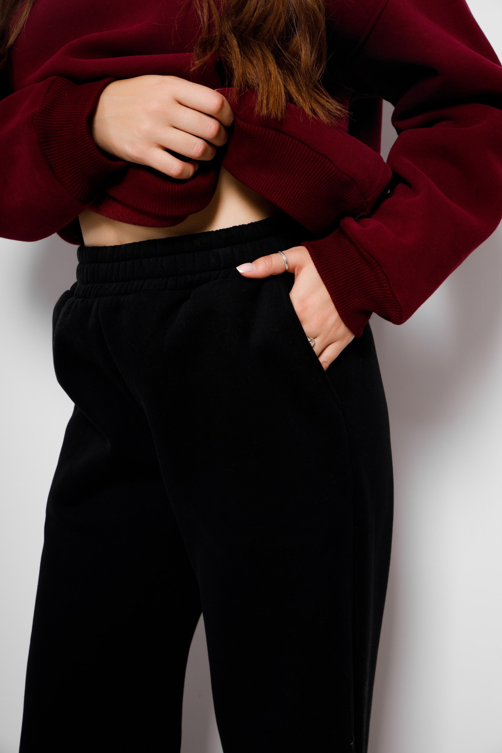 картинка Брюки женские «Simply» (черный) от магазина Одежда+