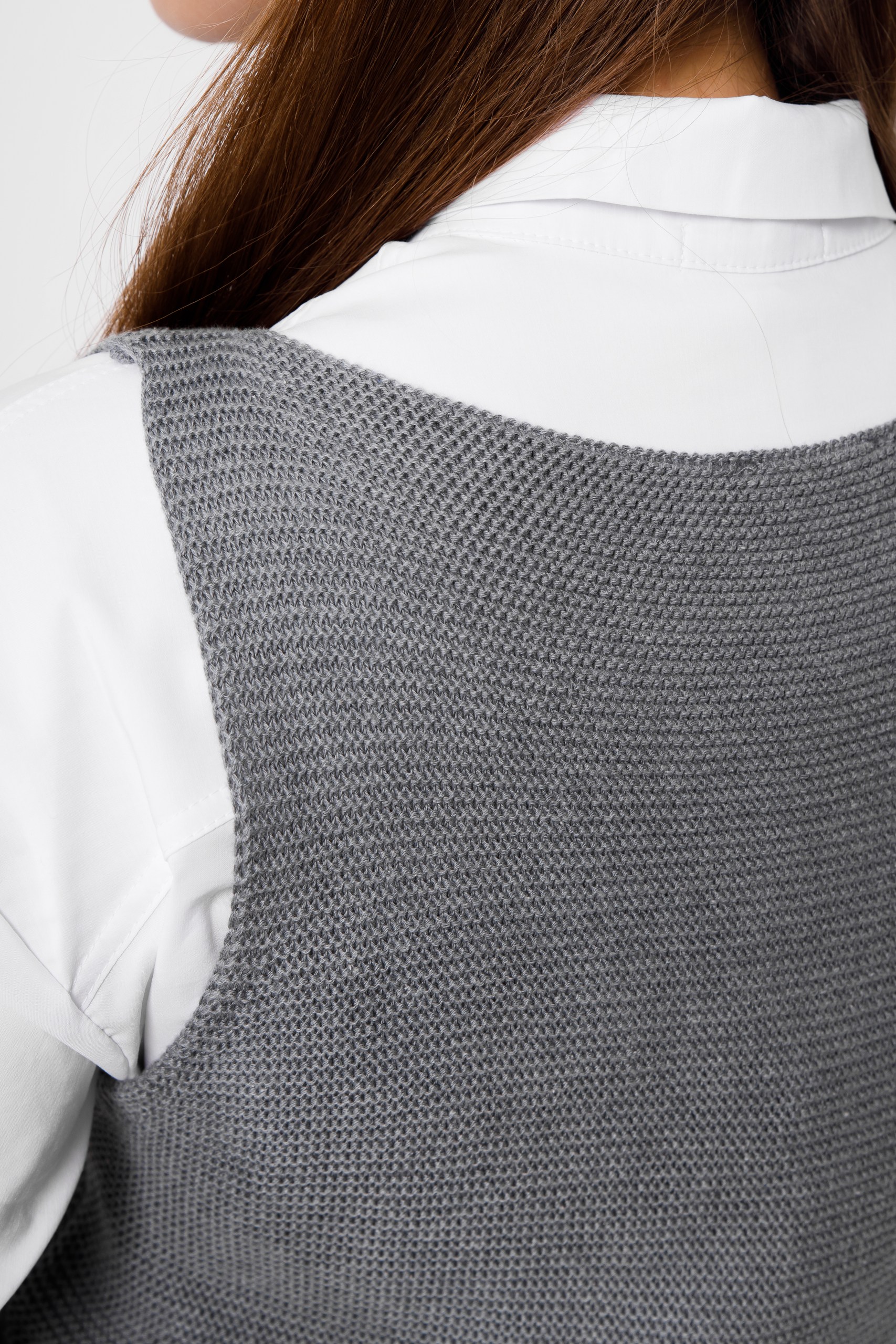 картинка Жилет женский «Мико» (цинк) от магазина Одежда+