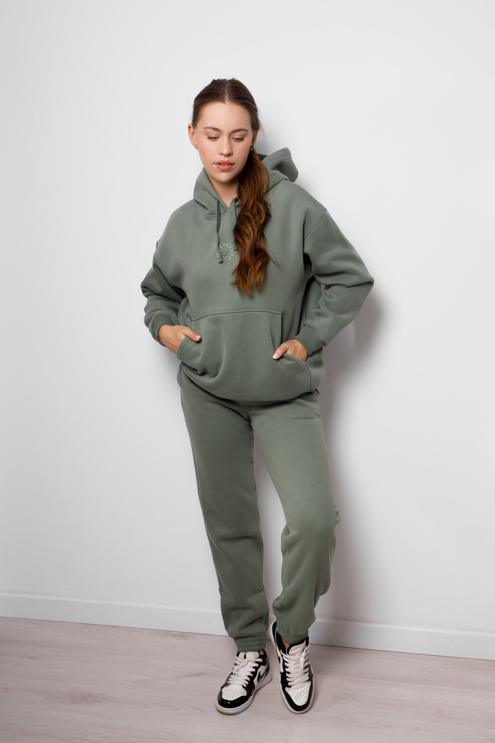 картинка Комплект женский Рита (оливковый) от магазина Одежда+