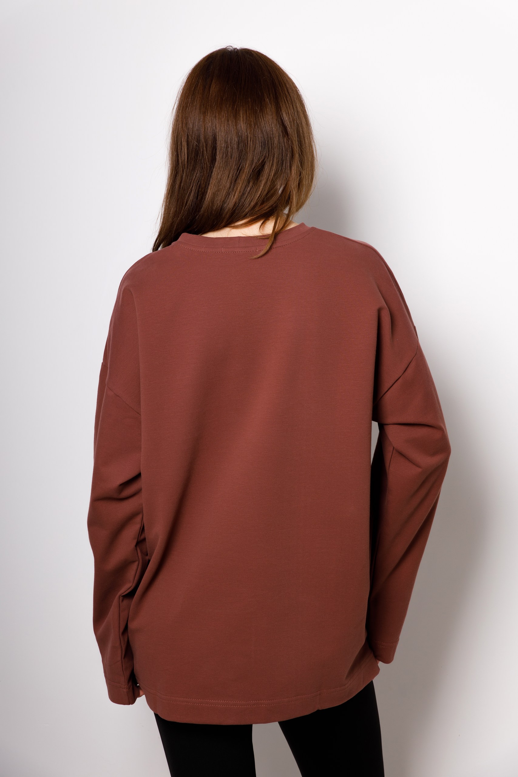 картинка Джемпер женский «Эва» (коричневый) от магазина Одежда+