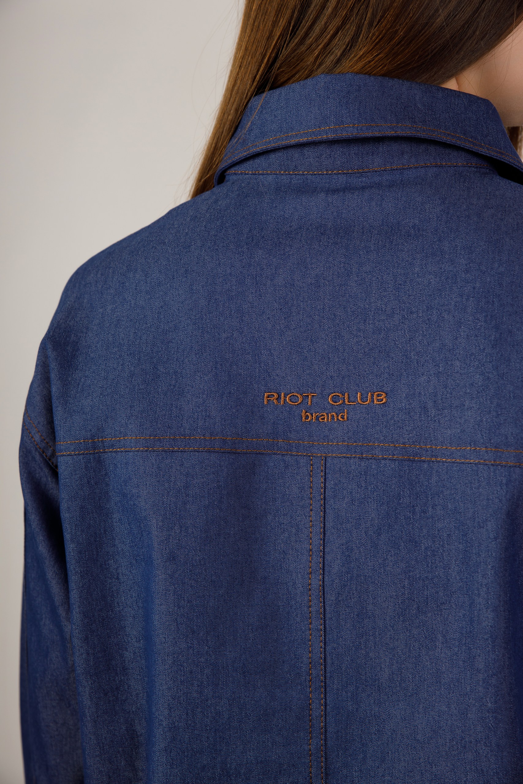 картинка Жакет женский "RIOT-джинс" (темно-синий) от магазина Одежда+