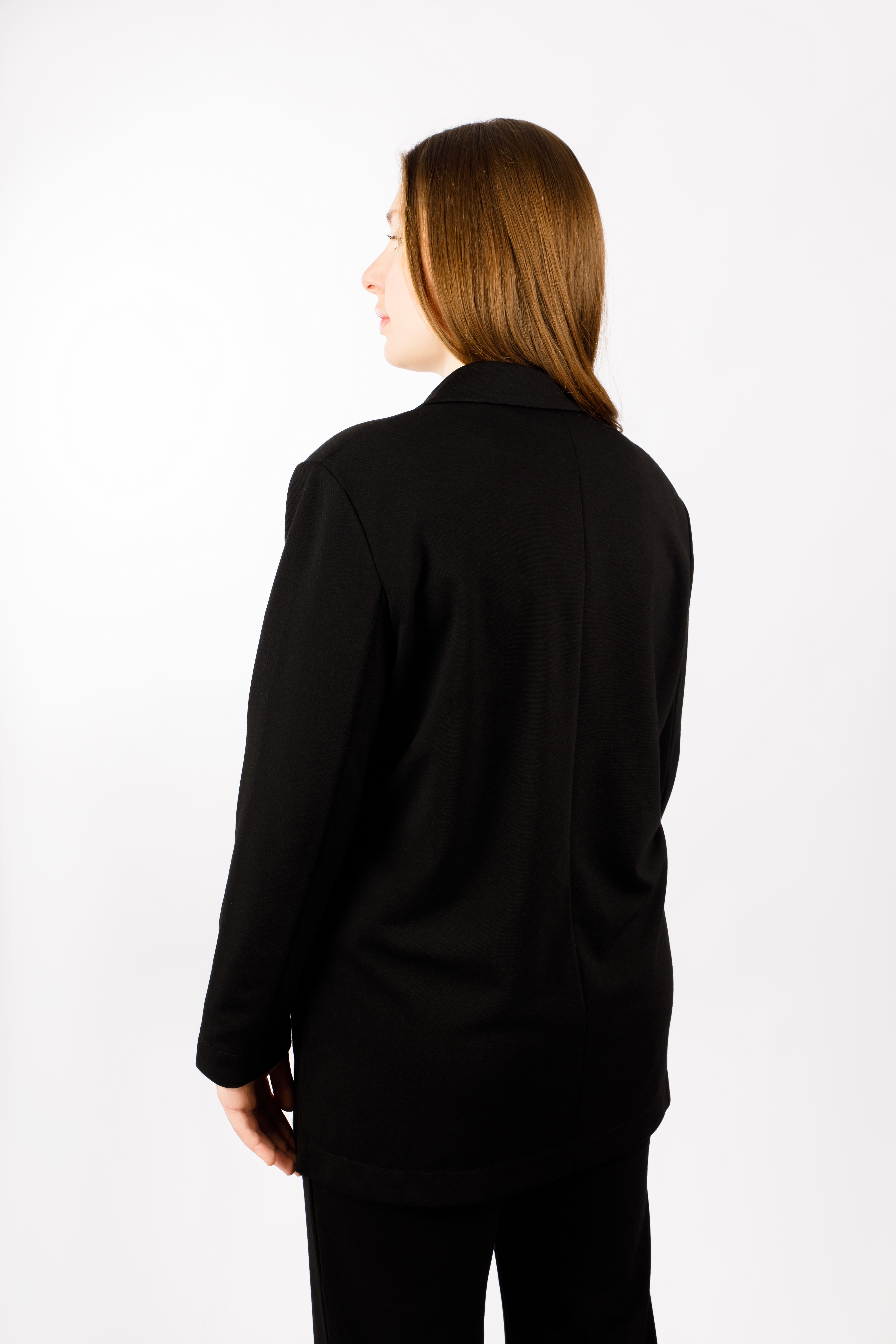 картинка Жакет женский "Шарлин" (черный) от магазина Одежда+