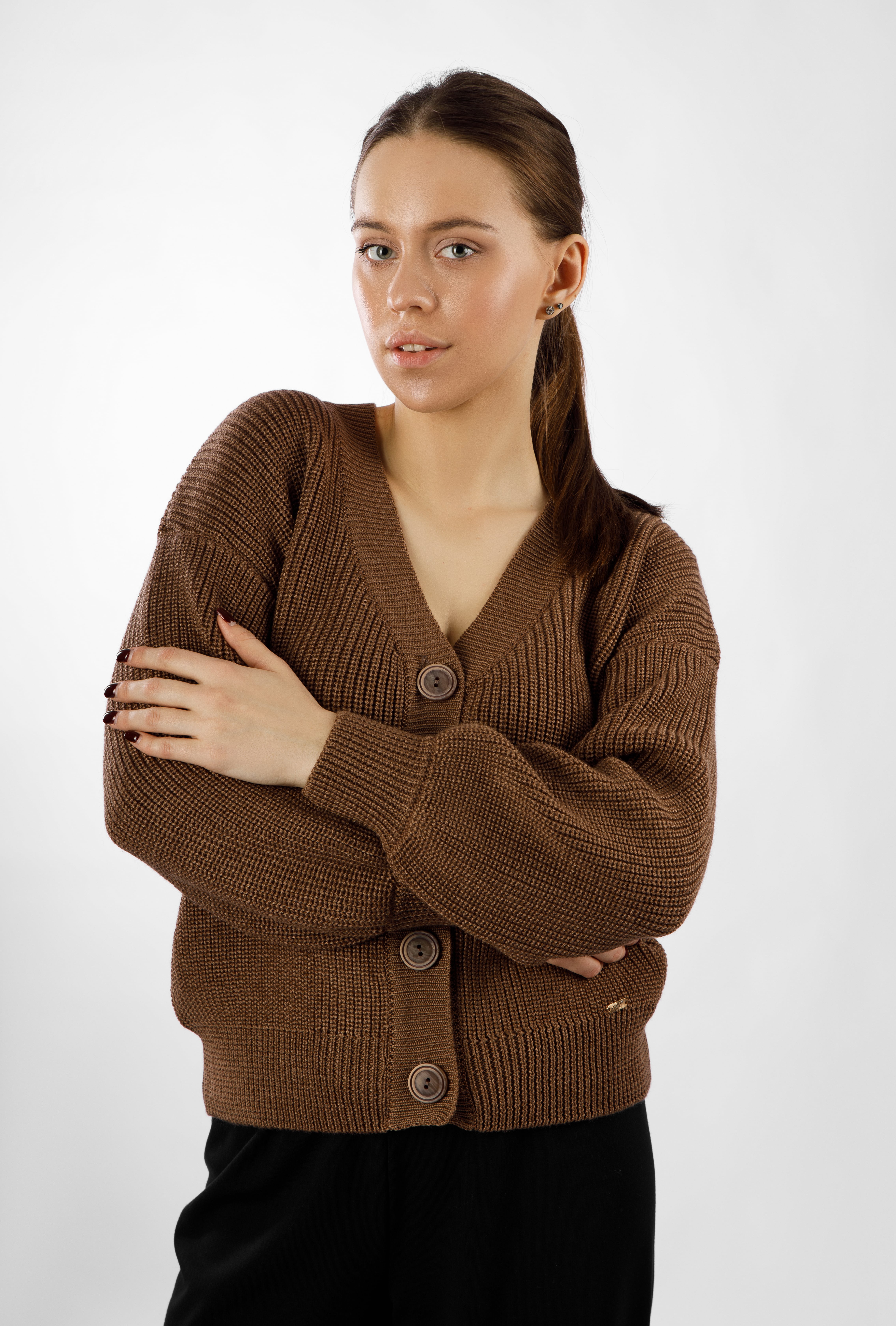 картинка Жакет женский «Сара» (какао) от магазина Одежда+