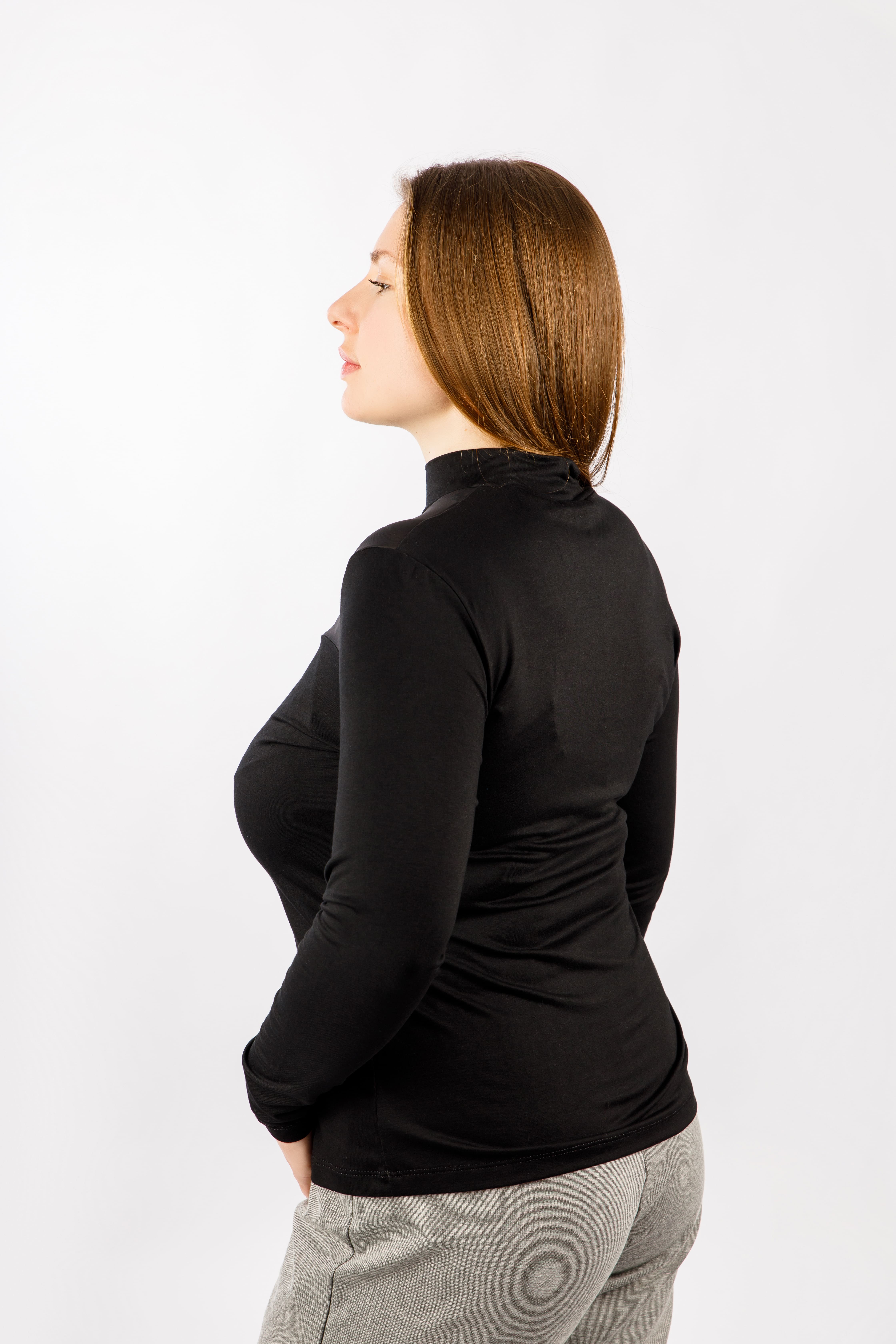 картинка Джемпер женский «Сюрприз» (черный) от магазина Одежда+