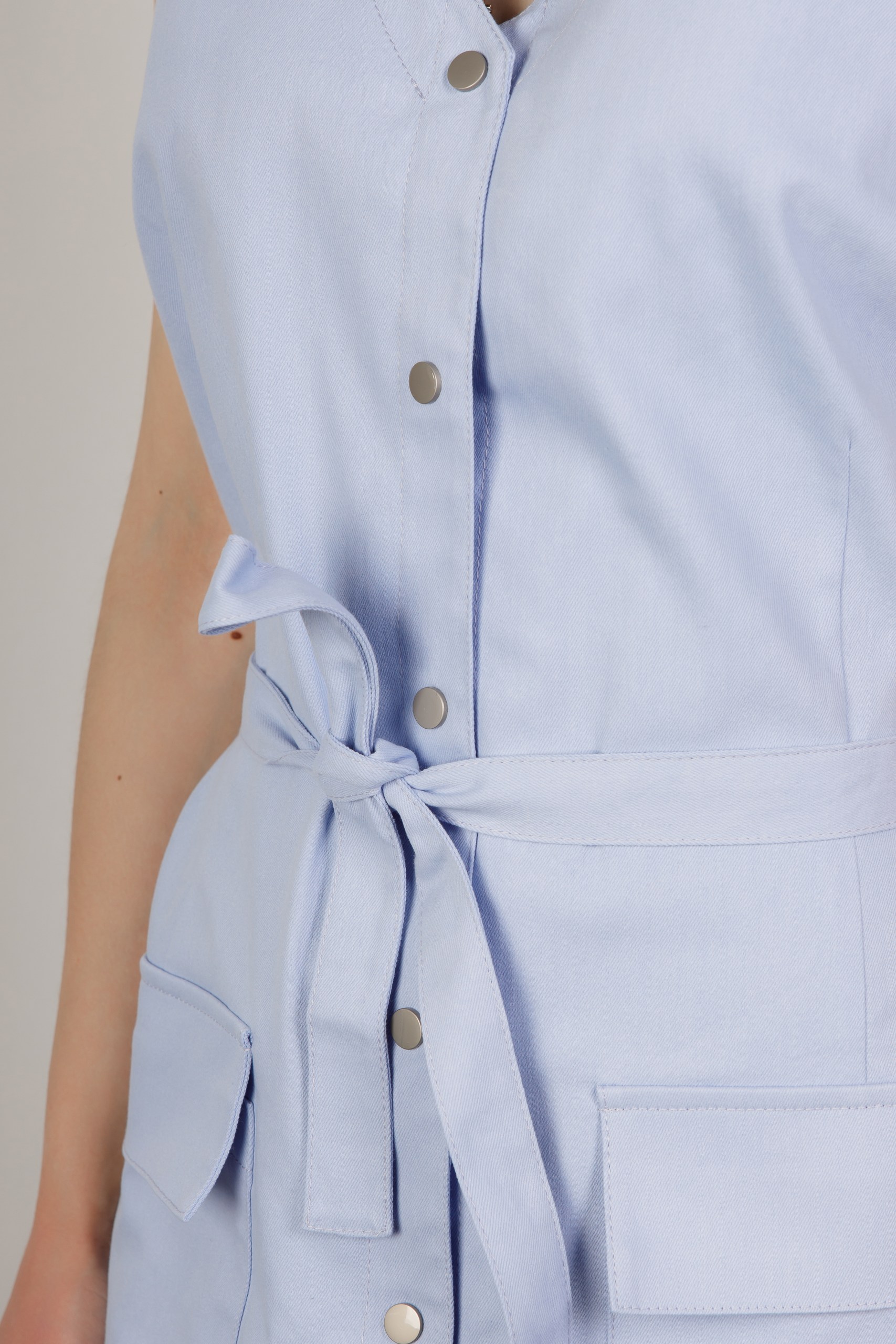 картинка Платье «Riot-джинс» (голубой)   от магазина Одежда+