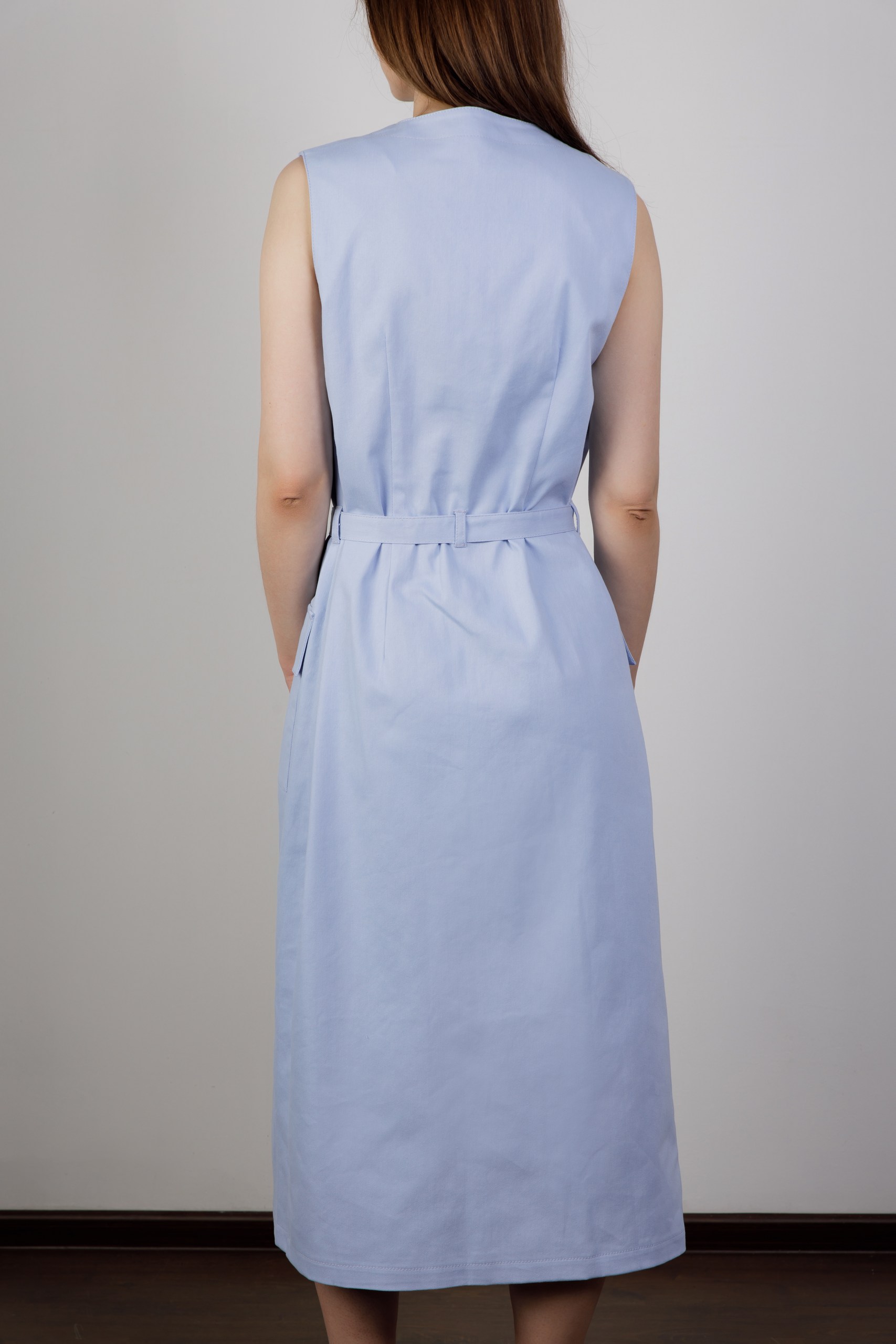 картинка Платье «Riot-джинс» (голубой)   от магазина Одежда+