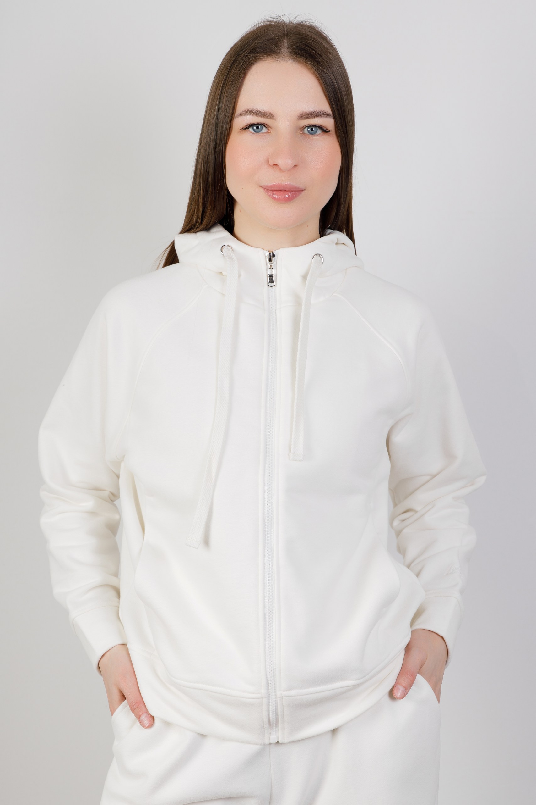 картинка Жакет женский "Ева" (молочный) от магазина Одежда+