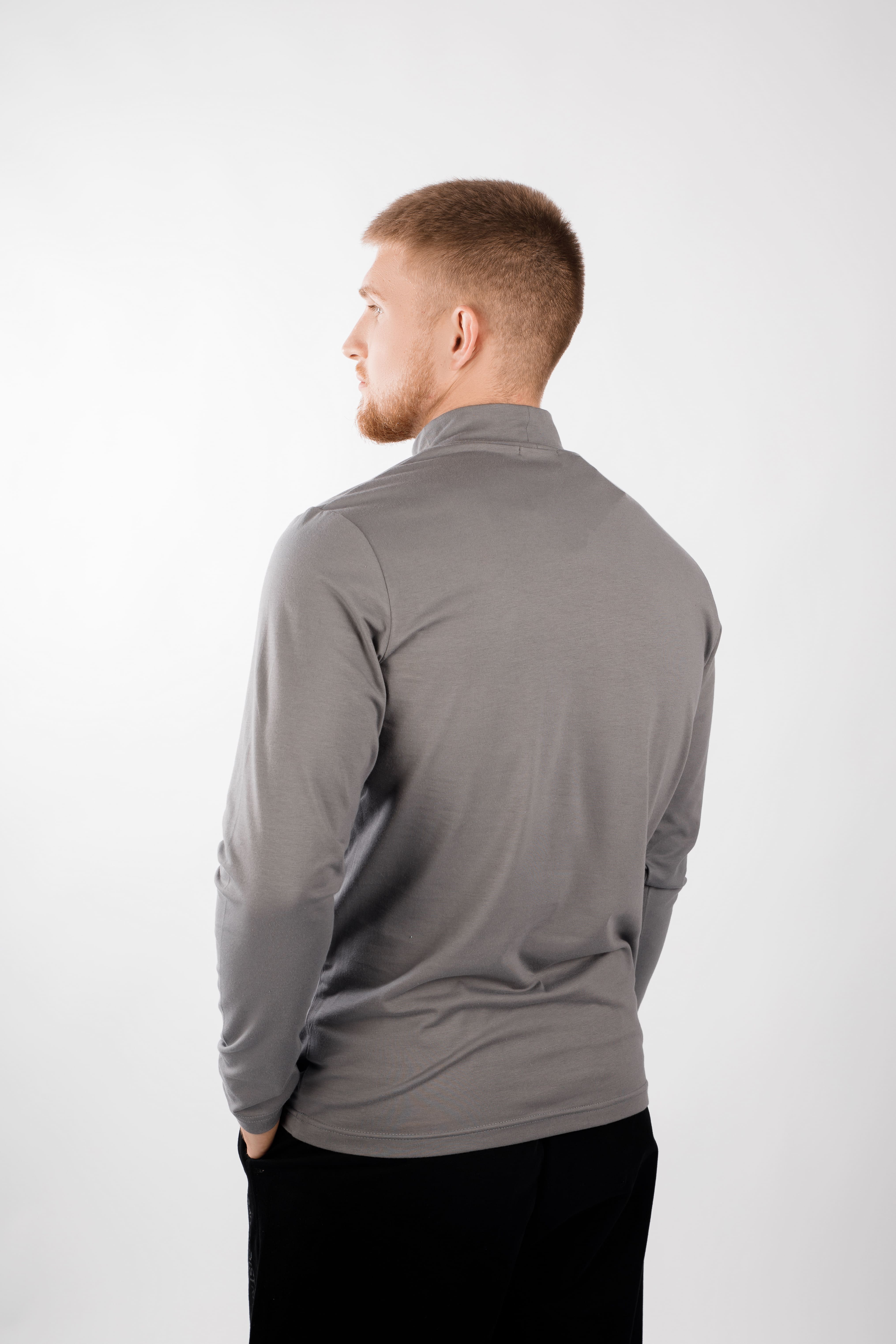 картинка Джемпер мужской «Макс» (серый) от магазина Одежда+