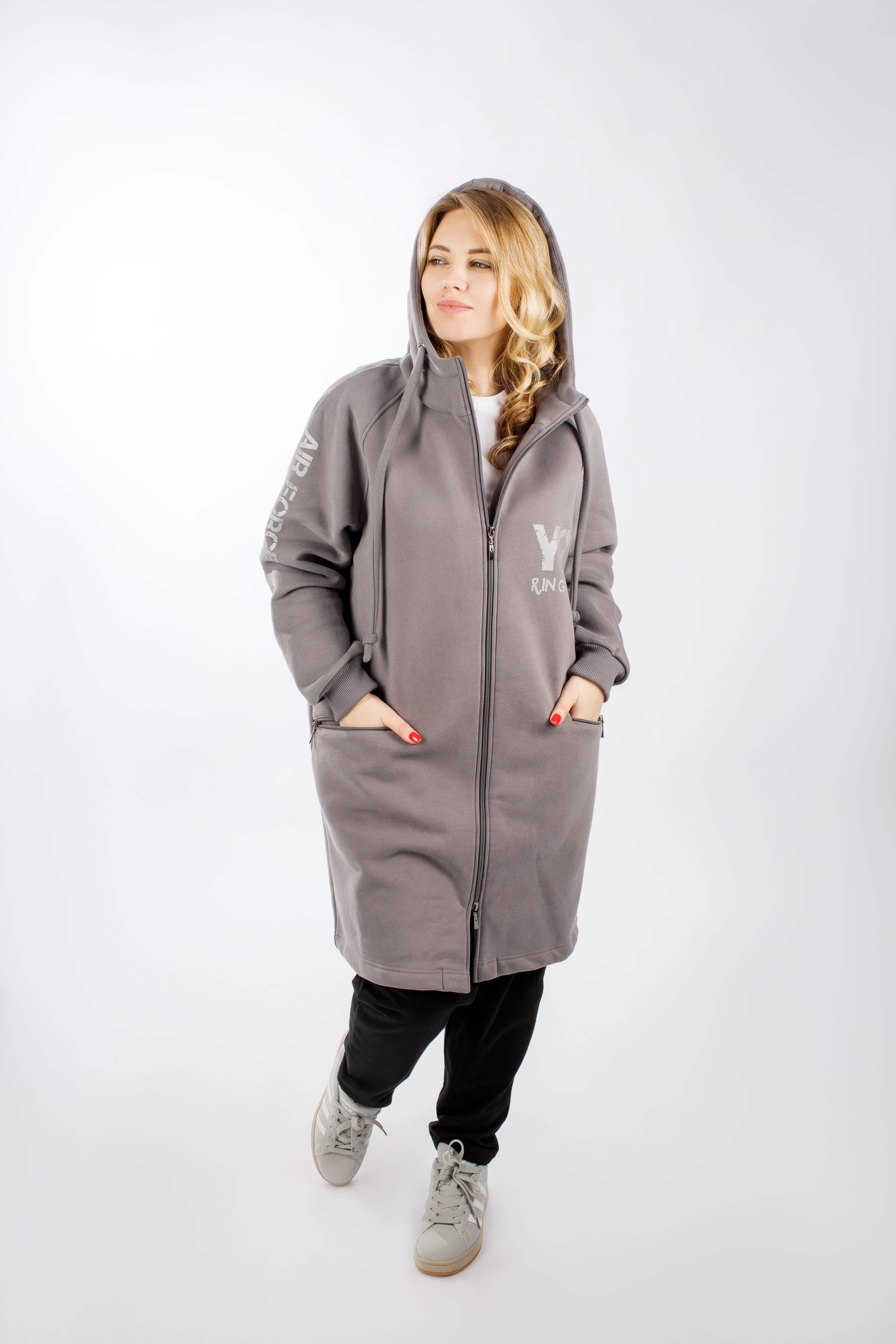 картинка Жакет женский "Элла" (серый) от магазина Одежда+