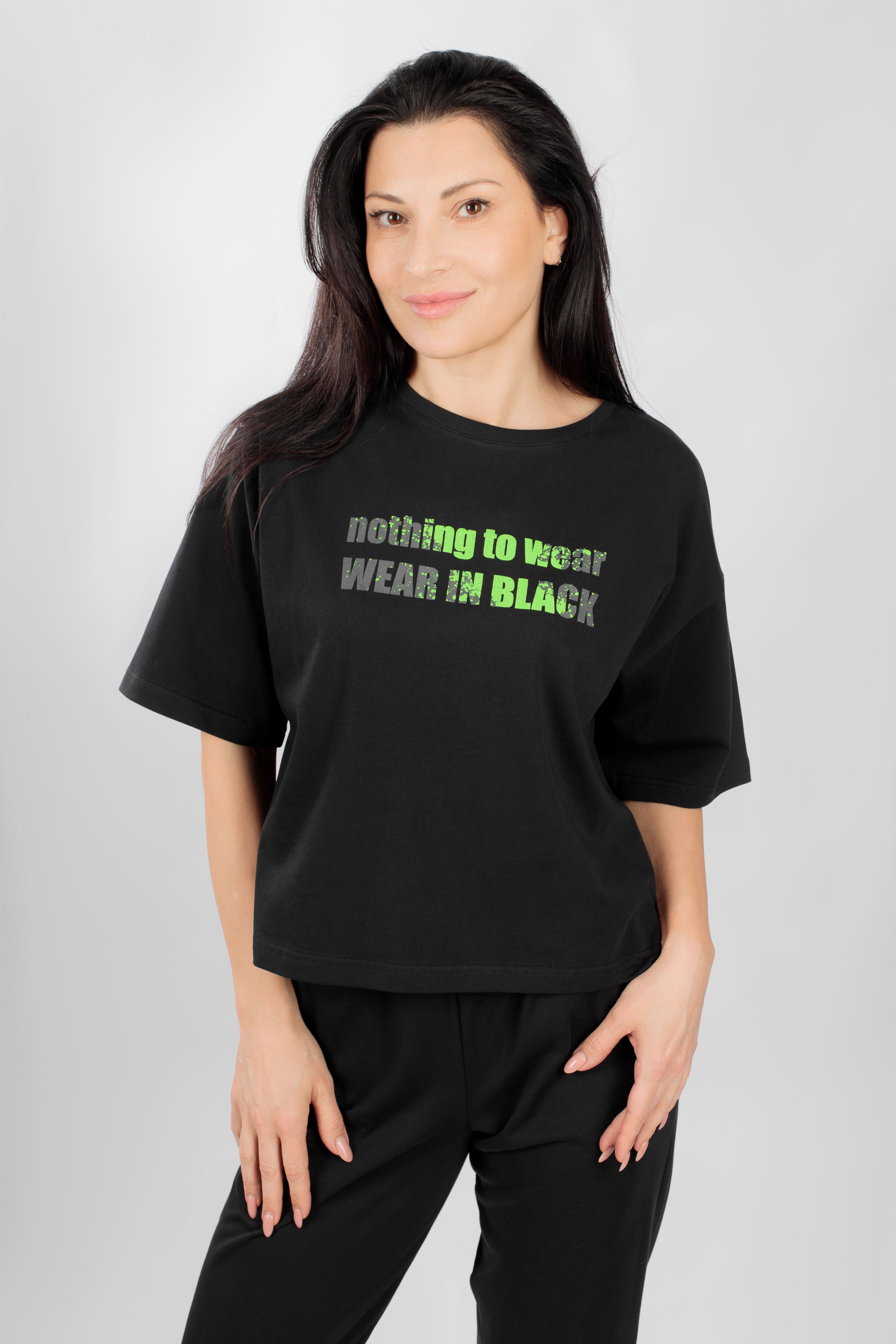 картинка Джемпер женский "Инима" (черный) от магазина Одежда+