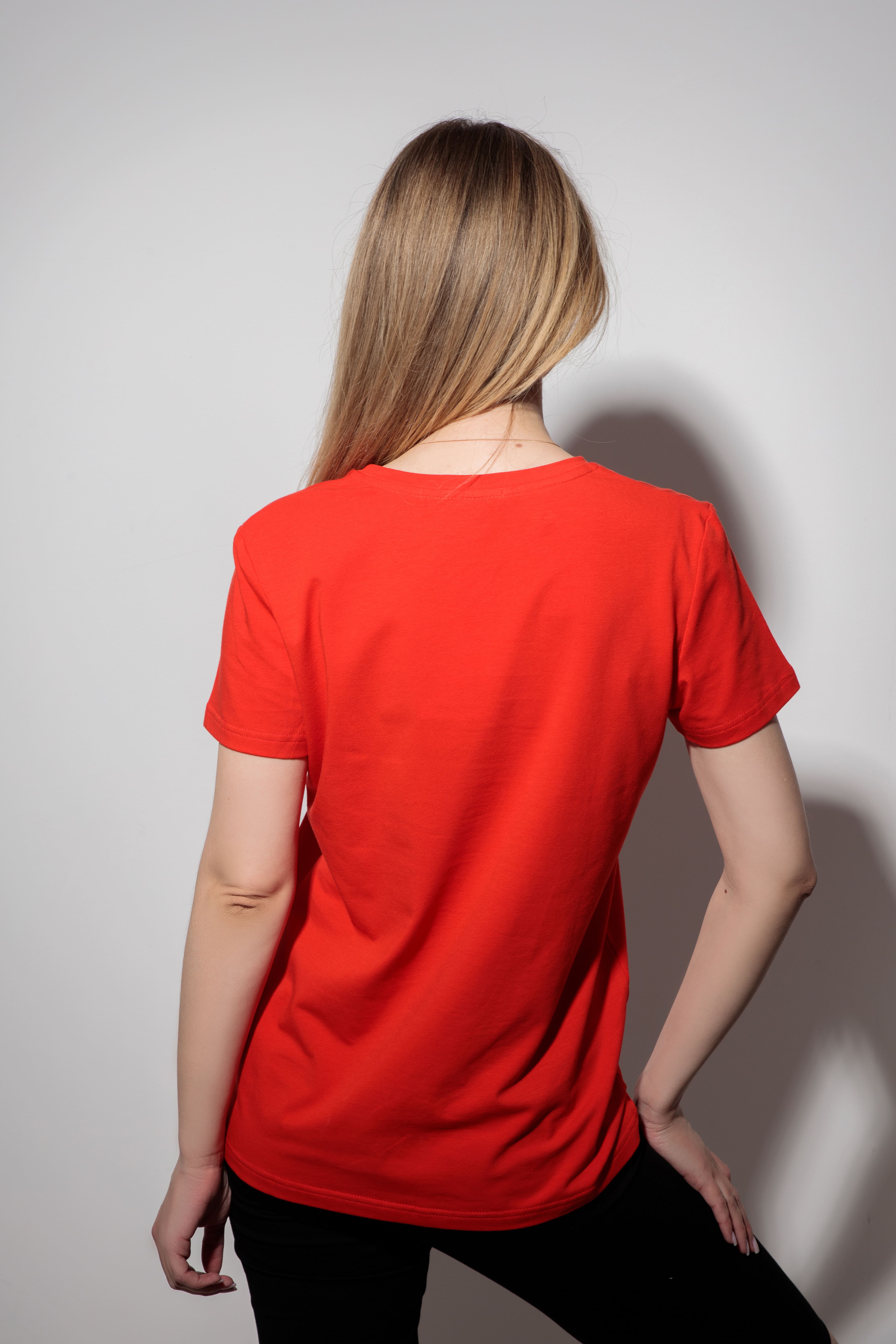 картинка Джемпер женский «Твин» (красный) от магазина Одежда+