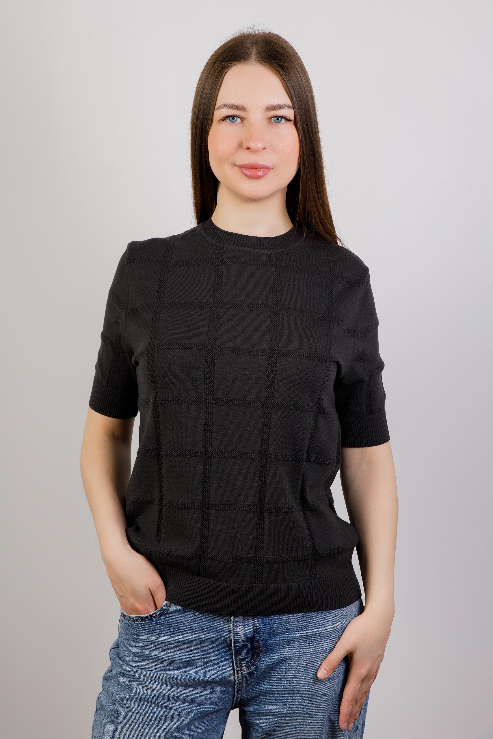 картинка Джемпер женский «Милана» (антрацит) от магазина Одежда+