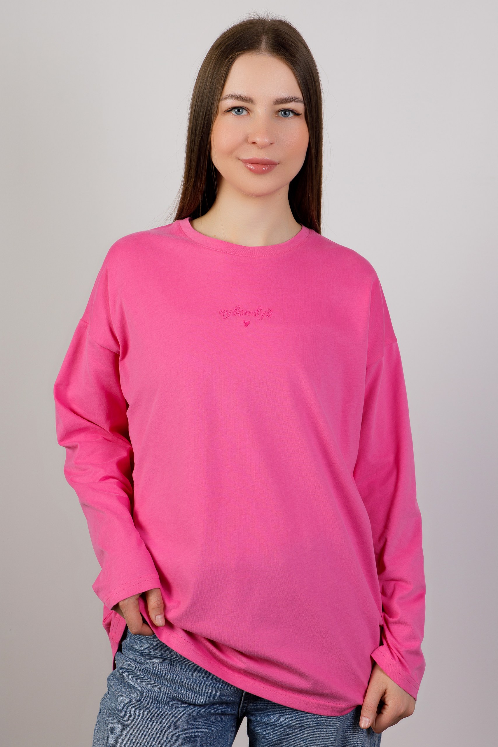 картинка Джемпер женский «Инка» (малиновый) от магазина Одежда+