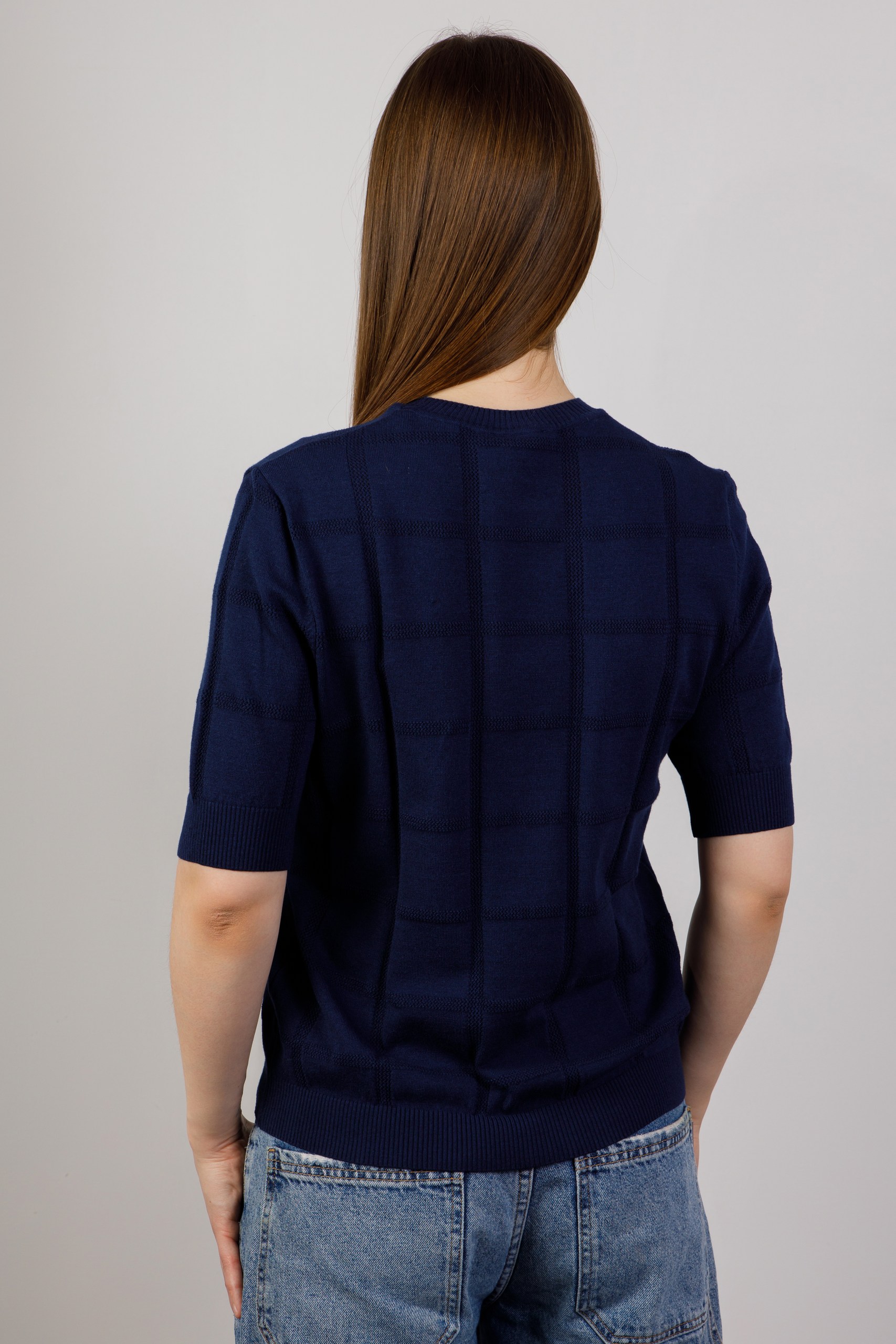 картинка Джемпер женский «Милана» (синий) от магазина Одежда+