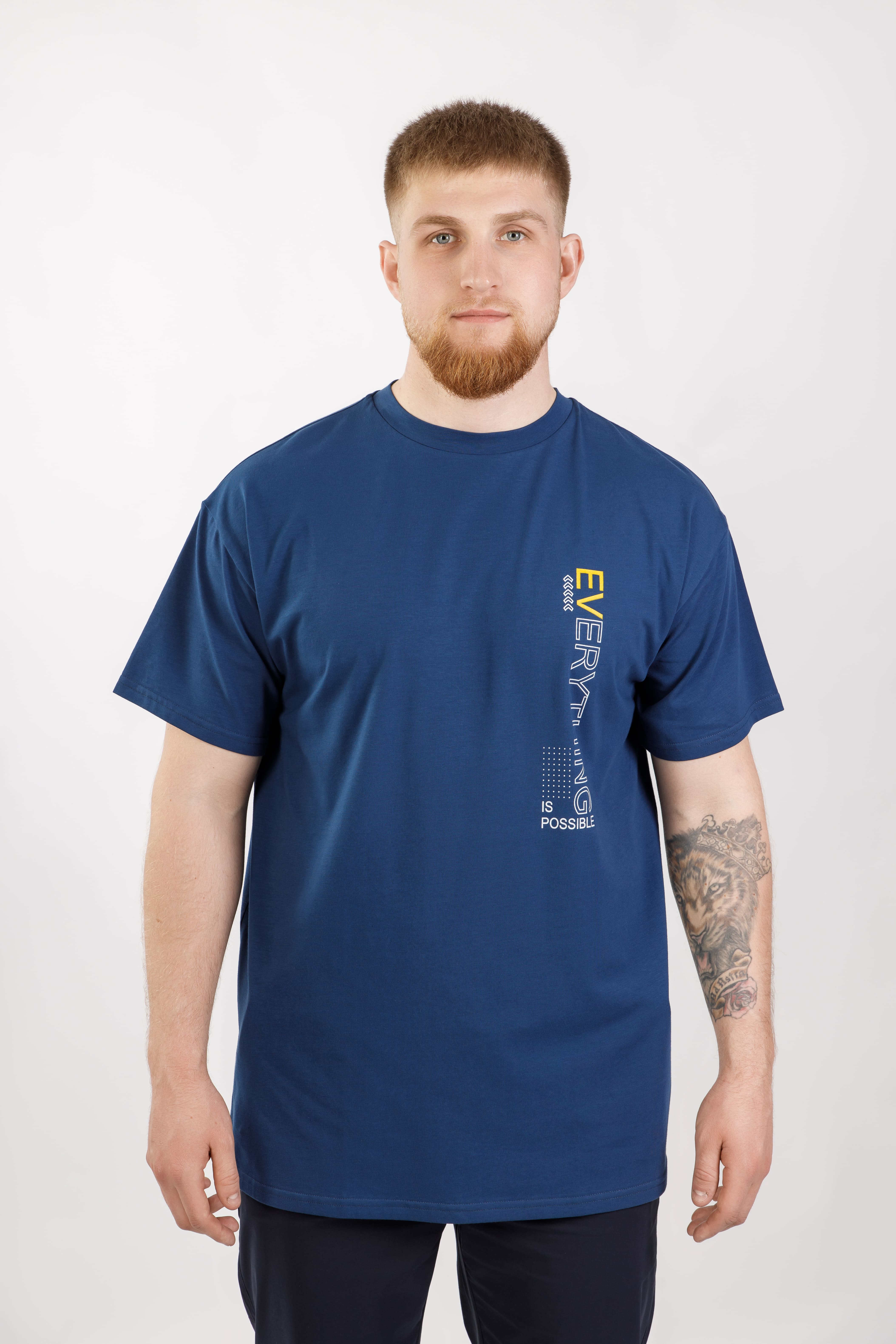 картинка Джемпер мужской "Артем" (индиго) от магазина Одежда+