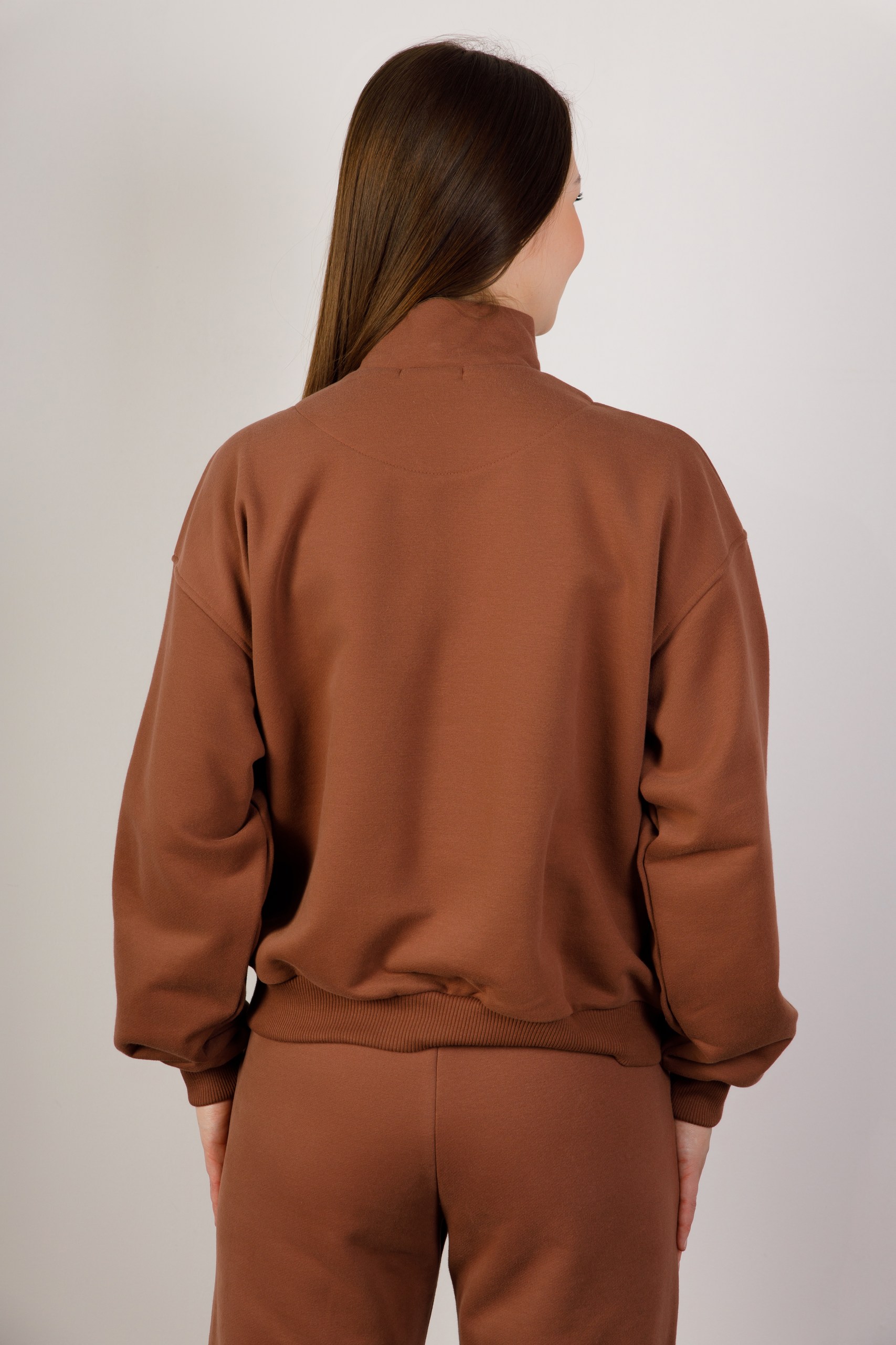 картинка Джемпер женский «Синтия» (коричневый) от магазина Одежда+