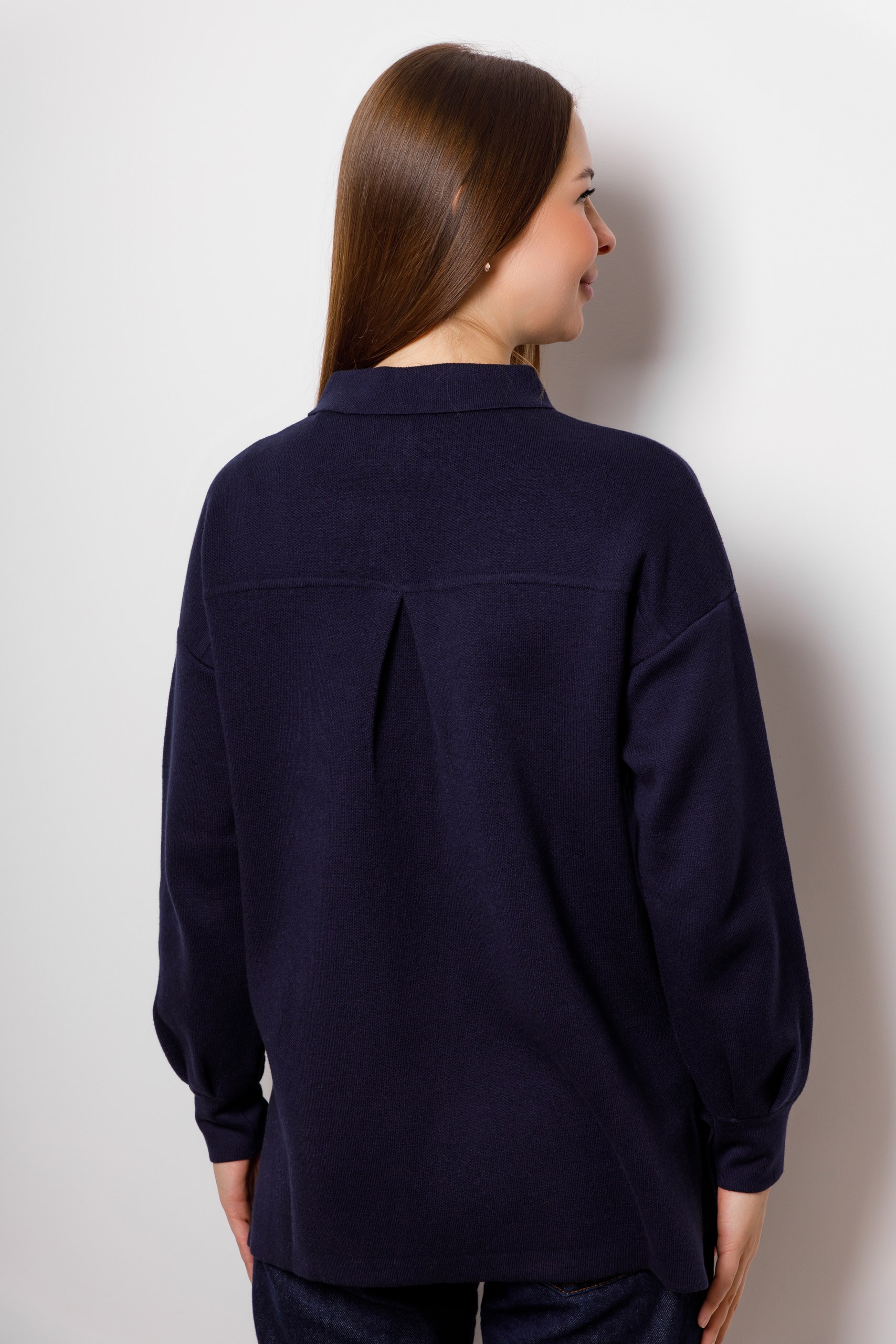 картинка Жакет женский "Мэйлин" (синий) от магазина Одежда+