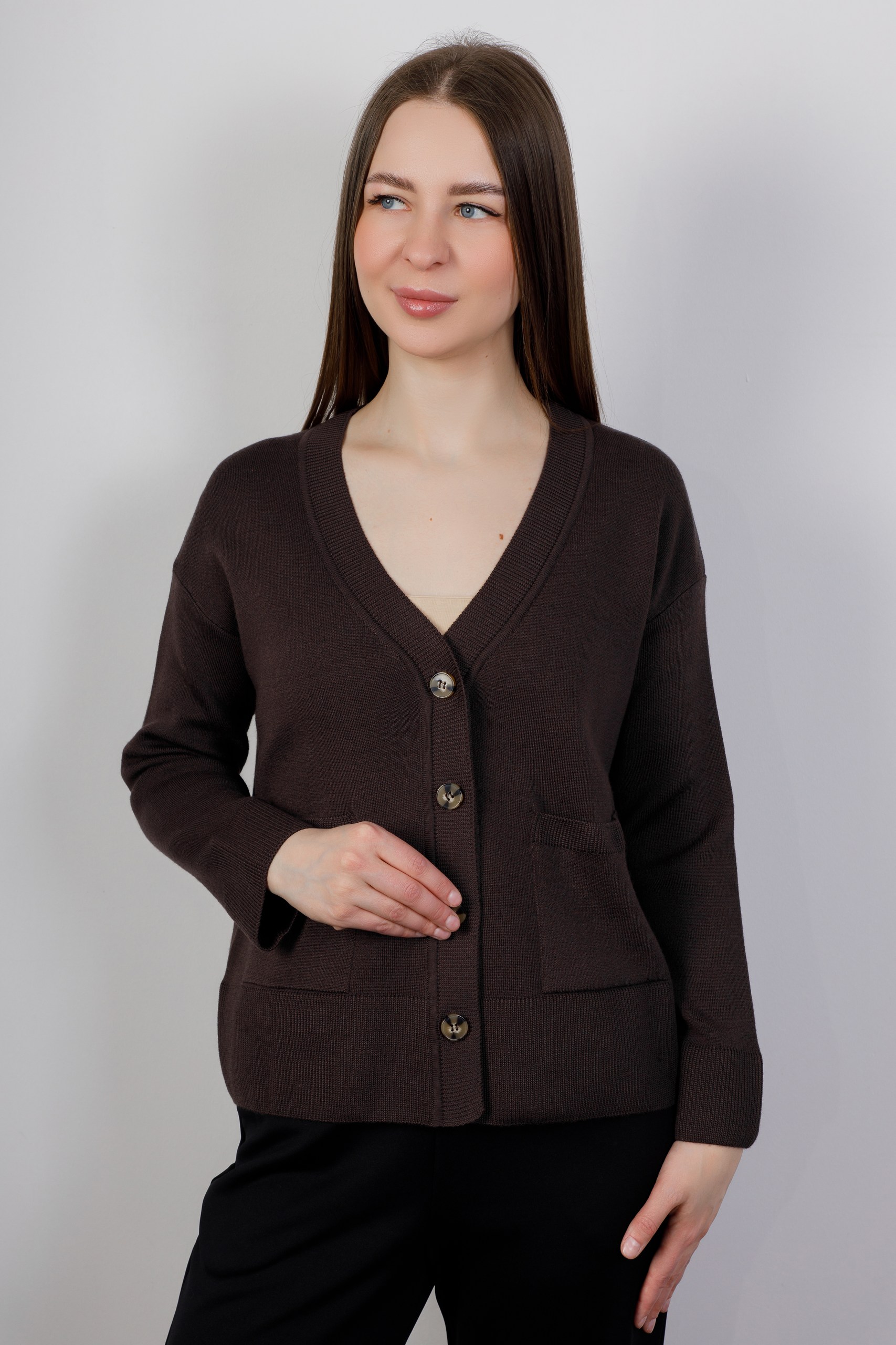 картинка Жакет женский «Энджи» (баклажан) от магазина Одежда+