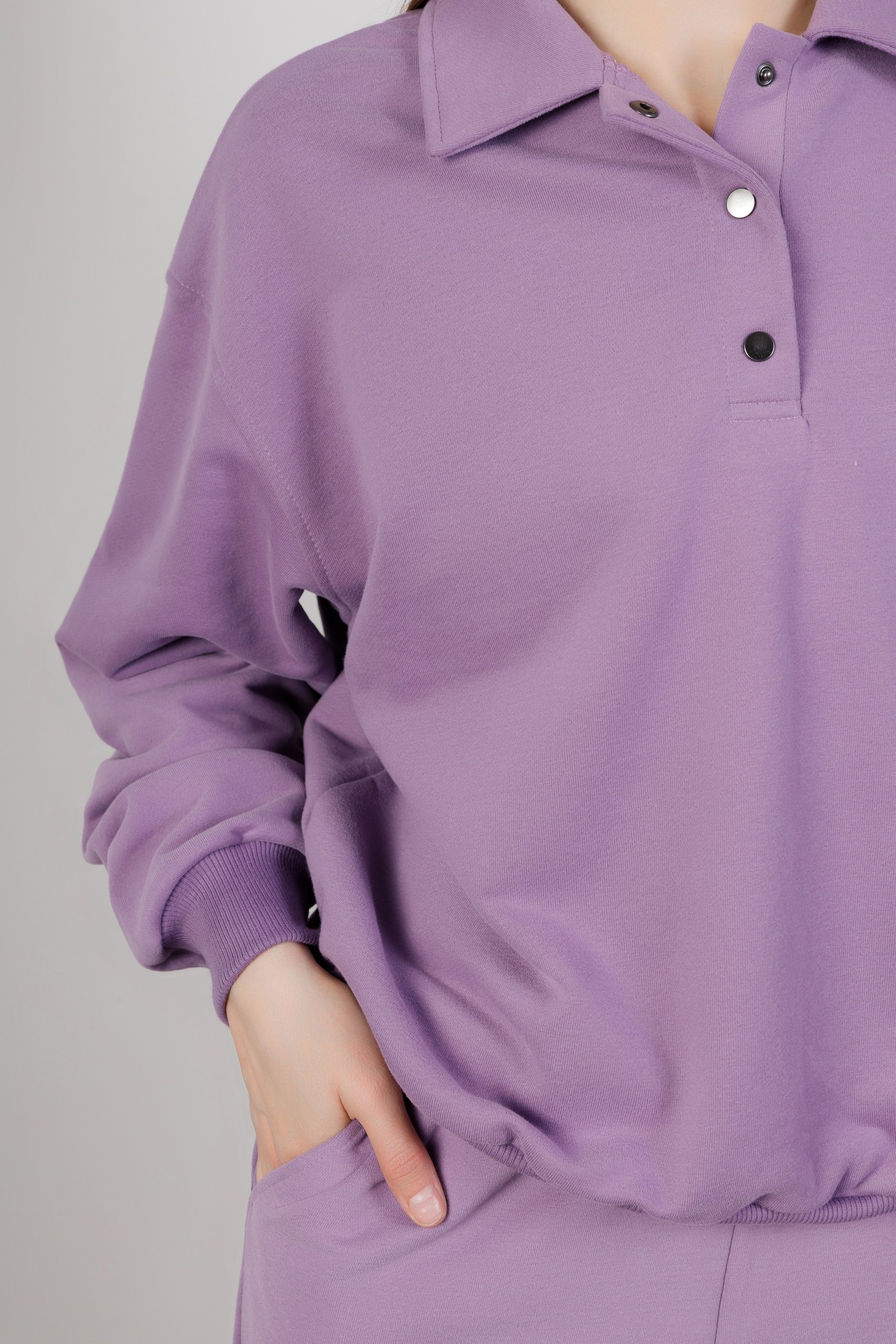 картинка Джемпер женский "Ракель" (лиловый) от магазина Одежда+