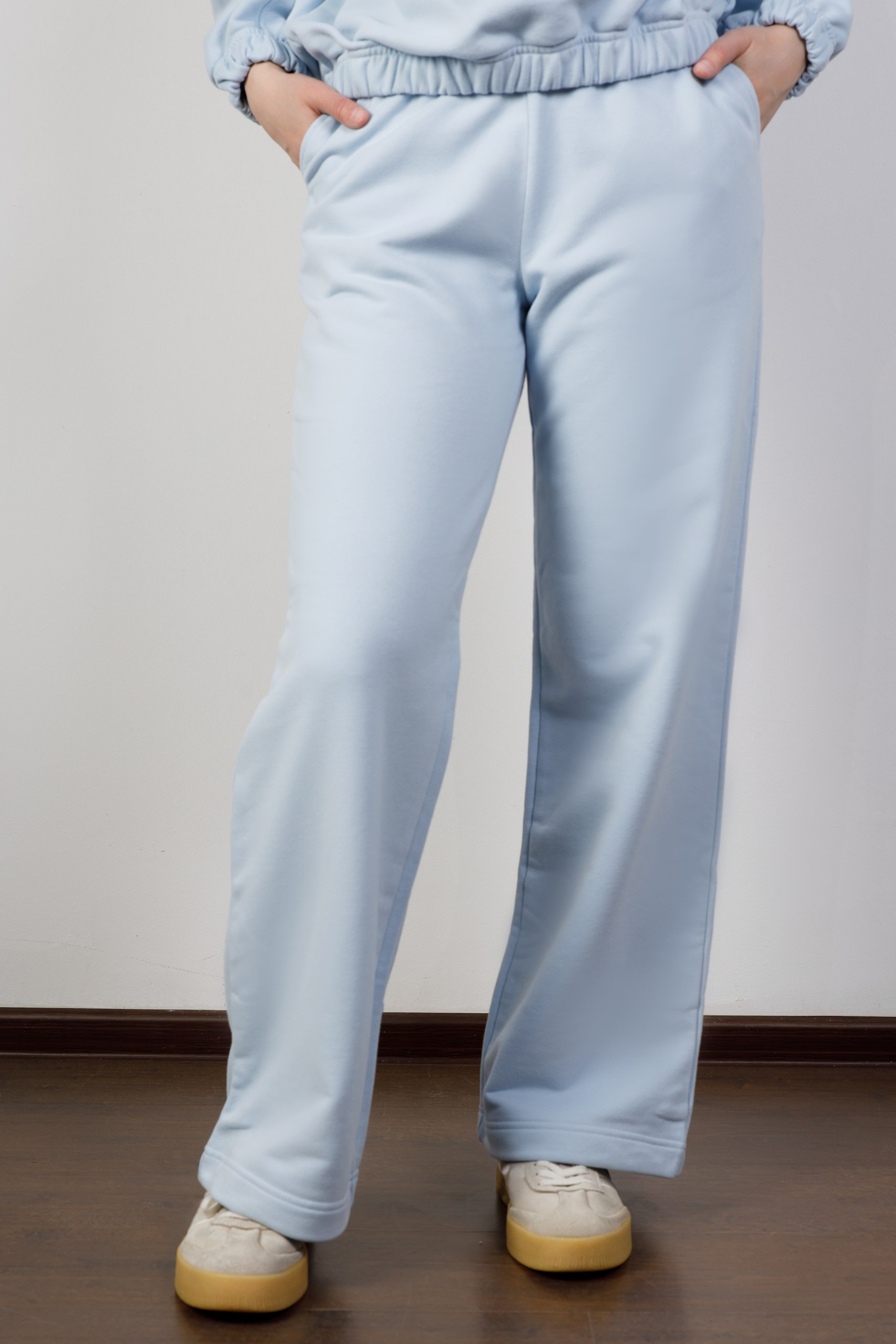 картинка Брюки женские «Клэр» (голубой) от магазина Одежда+