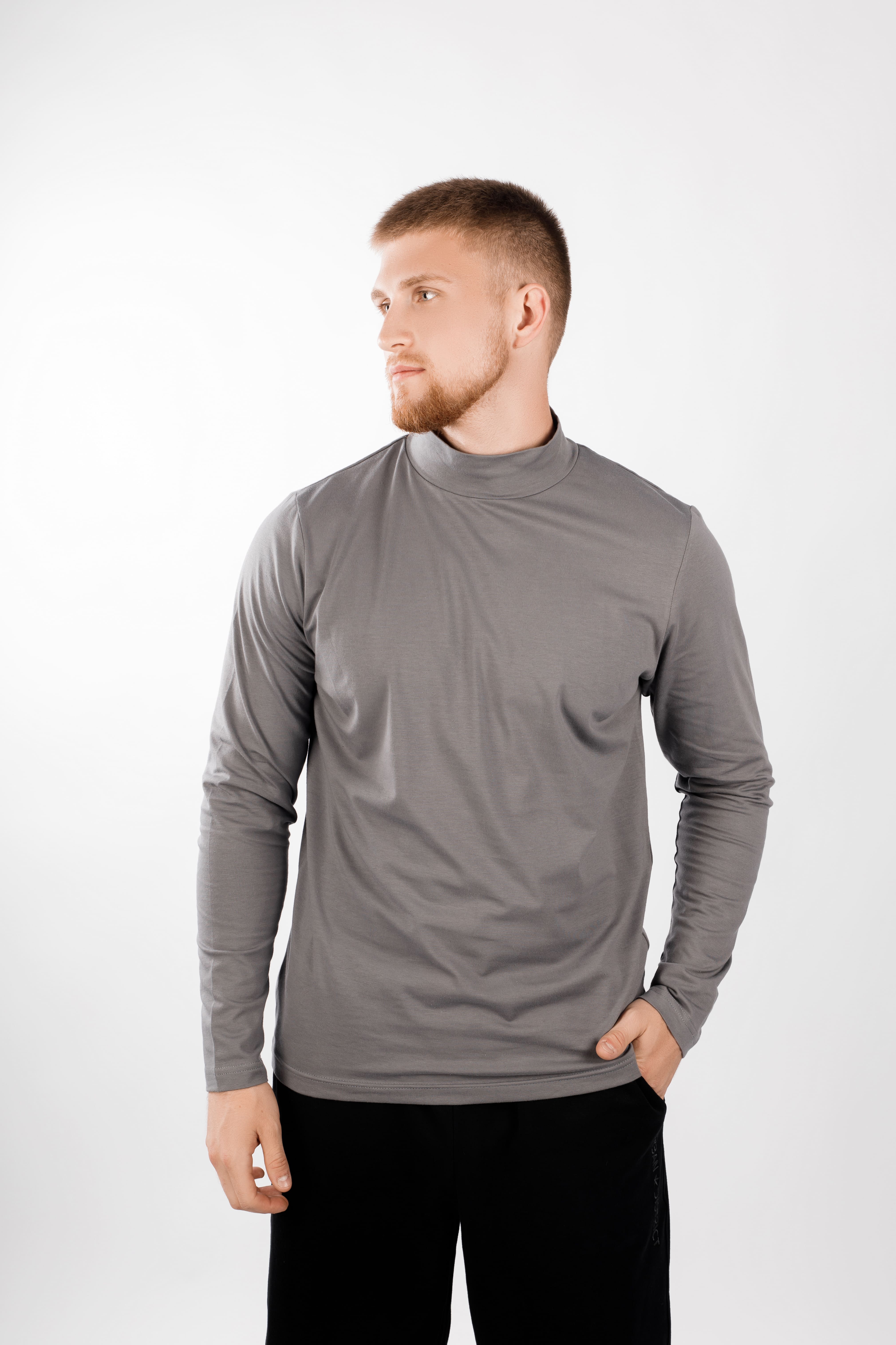 картинка Джемпер мужской «Макс» (серый) от магазина Одежда+